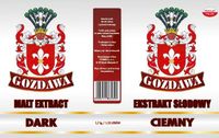 Gozdawa - Ciemny Ekstrakt 1,7 kg - DARK