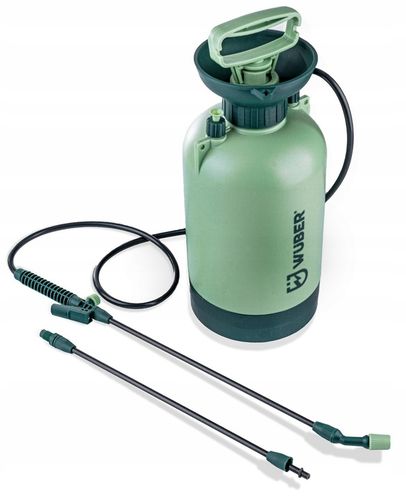 RĘCZNY OPRYSKIWACZ CIŚNIENIOWY DUŻY POJEMNOŚĆ 5L REGULACJA DYSZY LANCA na Arena.pl