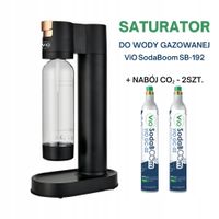 Saturator do wody ViO SodaBoom SB-192 + 2 Naboje CO2 425 g w zestawie