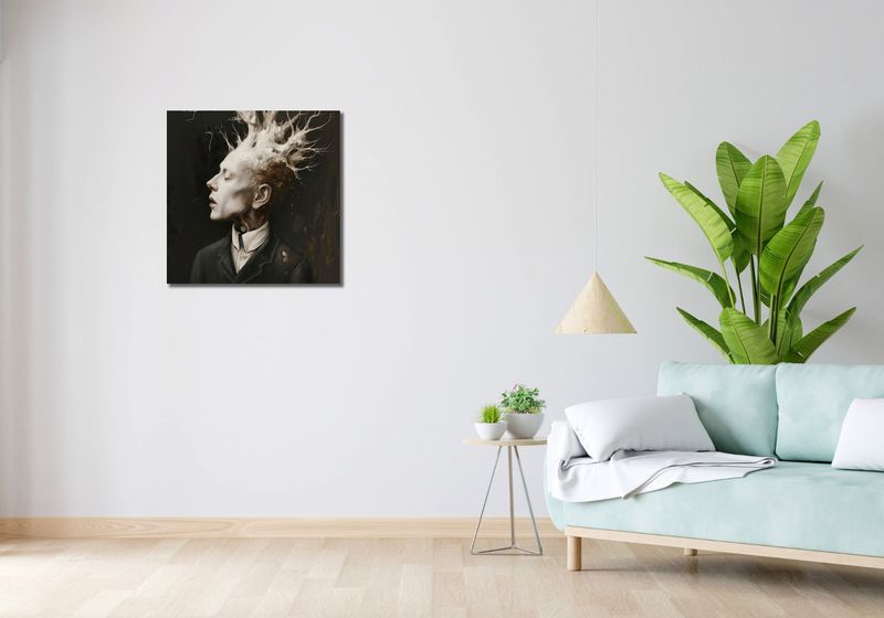 Obraz 60x60cm Myśli Wzrastające zdjęcie 2