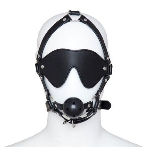 Imbracatura Per Viso Con Maschera Per Occhi E Morso Total Head Harness na Arena.pl