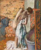 Naked lady, Edgar Degas - plakat 70x100 cm