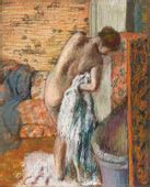 Naked lady, Edgar Degas - plakat 70x100 cm