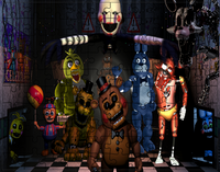 Puzzle FNAF Five Nights at Freddy's