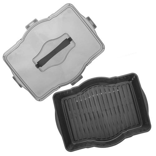 prostokątny pojemnik na ciasto przekąski 45x35cm 154033 na Arena.pl