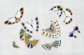 Plakat 30x20cm Butterfly 16, Sekka Japoński Vintage do Salonu