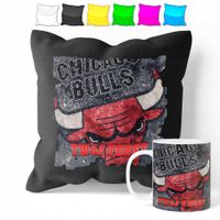 ZESTAW: KUBEK + POSZEWKA - KOSZYKÓWKA - PREZENT WIELE WZORÓW + IMIĘ