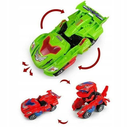 AUTO ROBOT DINOZAUR TRANSFORMUJĄCE AUTKO BOT 2w1 na Arena.pl