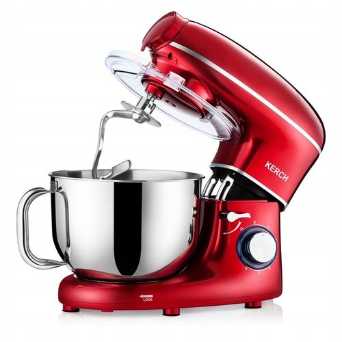 ROBOT KUCHENNY PLANETARNY MIKSER Z MISĄ KERCH ROTARY 4000W RED 6,2L na Arena.pl