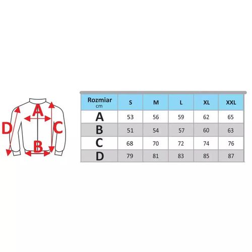 KURTKA SOFTSHELL DEDRA BH6KS-M ROZMIAR M, 96% POLIESTER + 4% ELASTAN na Arena.pl