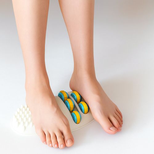 Masażer do stóp wałek do masażu stóp z rolkami z rolkami wypustki masujący na Arena.pl