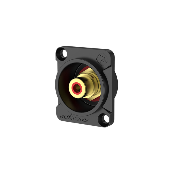 Roxtone gniazdo tablicowe RCA RF2D-B-R zdjęcie 1