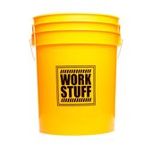 Żółte wiadro do mycia auta Work Stuff 20L