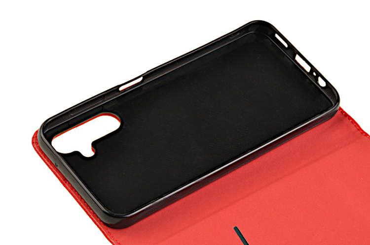 Etui Smart do Samsung Galaxy A14 / A14 5G czerwony zdjęcie 5