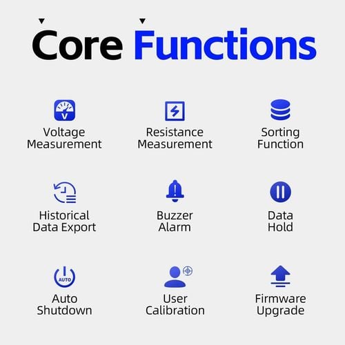 FNIRSI HRM-10 tester miernik rezystancji wewnętrznej na Arena.pl
