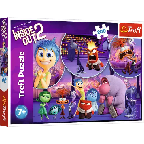 Puzzle 200 Elementów. W Głowie Się Nie Mieści 2. Dziecięce Emocje na Arena.pl