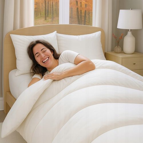 Kołdra 220x200 całoroczna antyalergiczna ciepła puszysta Polska Jakość na Arena.pl