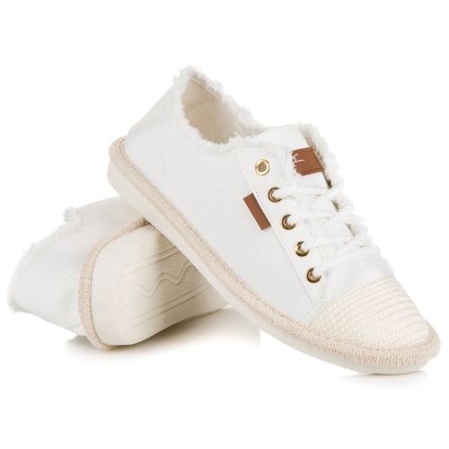 Sznurowane trampki espadryle r.41 na Arena.pl