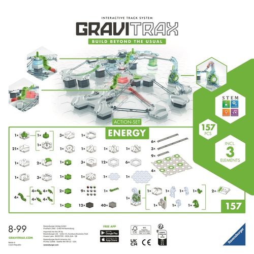 RAVENSBURGER 274826 GraviTrax Zestaw akcji Energy na Arena.pl