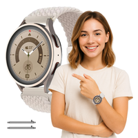 Pasek do Amazfit GTR Mini opaska na smartwatch uniwersalny beżowy 20mm