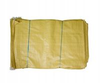 Worki na zboże 60x105 cm 50kg żółty 100szt AK TRADEPACK