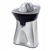Elektryczna wyciskarka do cytrusów owoców srebrna 60W Sencor SCJ 6050GR