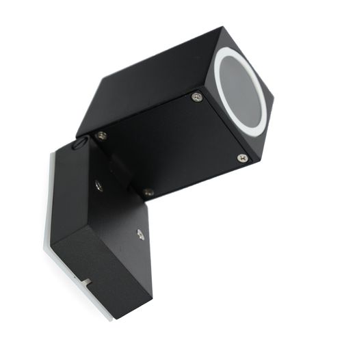 Lampa ścienna do ogrodu MICASA3 czarna na Arena.pl