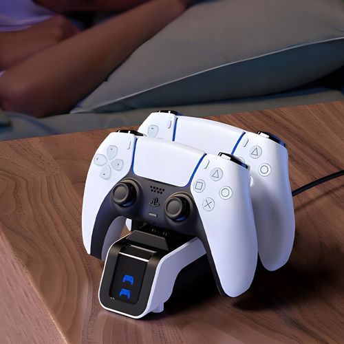 STACJA ŁADUJĄCA DOKUJĄCA ŁADOWARKA DO PADÓW PLAYSTATION 5 DUALSENSE PS5 na Arena.pl