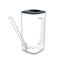 konewka tubi antracytowy-transparentny 1,6l iktu16p-s433-cpno