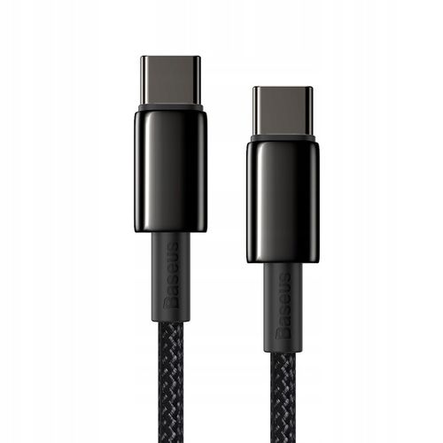 BASEUS KABEL USB-C TYPE-C SZYBKIE ŁADOWANIE PRZEWÓD 100W PD 5A QC 4.0 1M na Arena.pl