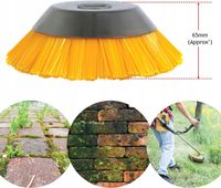 SZCZOTKA DO KOSY DO CZYSZCZENIA BRUKU KOSTKI BRUKOWEJ CHWASTÓW NYLONOWA GER