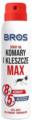 bros - spray na komary i kleszcze max 90ml - 1 szt. na Arena.pl