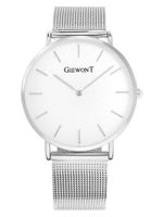 zegarek damski giewont harmony gw1970-3 pure white/silver effect