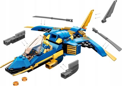 LEGO NINJAGO 71784 SAMOLOT JAYA NIEBIESKI NINJA na Arena.pl