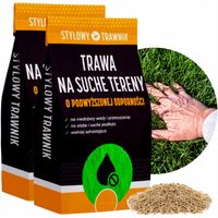 TRAWA NASIONA NA SUCHE GLEBY Samozageszczająca Odporna na Suszę Susza 10kg