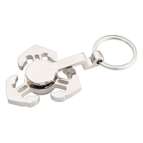 Brelok metalowy - spinner do sublimacji - Anchor zdjęcie 3