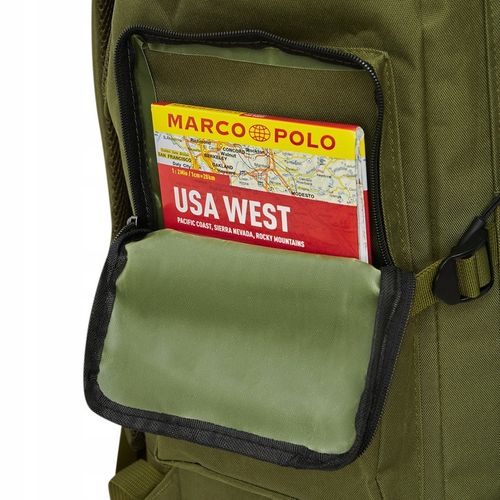 Plecak Wojskowy Taktyczny Turystyczny Sportowy Pojemny Zielony Duży 100 L na Arena.pl