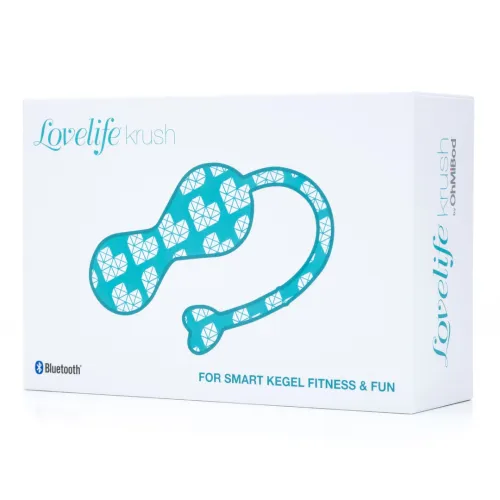 ohmibod lovelife krush turquoise - inteligentny system treningowy bluetooth na Arena.pl