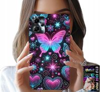 ETUI DO MOTOROLA G13 / G23 - KOLOROWY MOTYLEK SERCE MODNE WZORY CASE