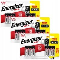 24x Bateria alkaliczna Energizer MAX AAA RL03 E92 cienkie paluszki