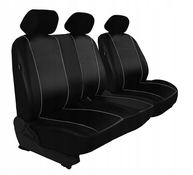 Pokrowce ekoskóra 2+1 RENAULT TRAFIC (do 2007r) zdjęcie 4