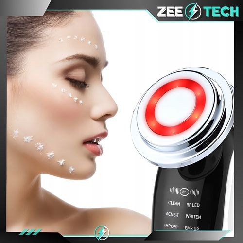 MEZOTERAPIA BEZIGŁOWA 7w1 MASAŻER DO TWARZY ELEKTRYCZNY EMS LIFTING na Arena.pl