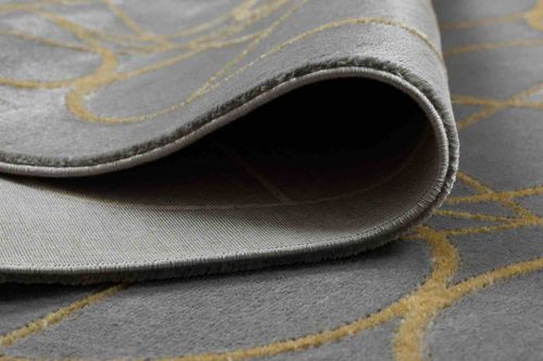RUG/LU/ESTEMA/CIRCLES/GRAPHITE+GOLD/160x220 na Arena.pl