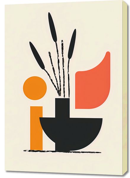 Obraz 70x100cm Szeroka Czerń zdjęcie 1