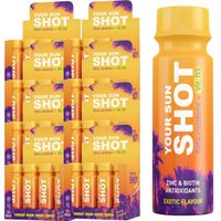 Zestaw 96x Your Sun Shot Vit. D3 Drinki Do Opalania EXOTIC FLAVOUR 80ml