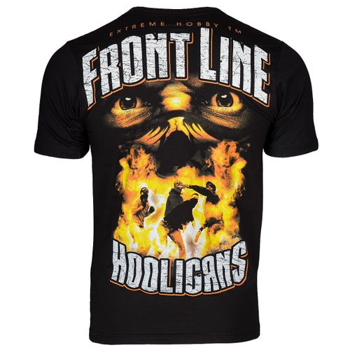 T-shirt FRONT LINE HOOLIGANS CZARNY M na Arena.pl