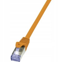 Patchcord LogiLink CQ3048S Cat.6A S/FTP 1,5m pomarańczowy