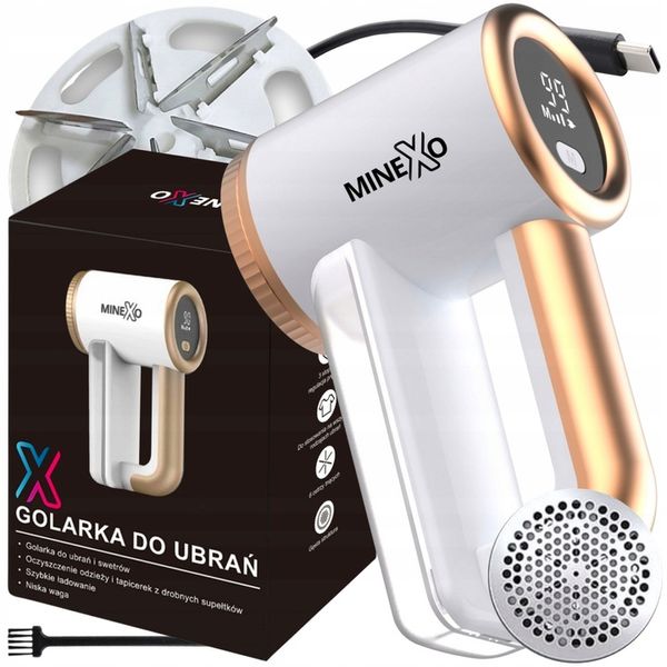 GOLARKA do ubrań maszynka do swetrów tapicerki duża mocna z wyświetlaczem zdjęcie 1