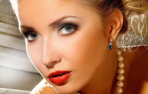 Złote kolczyki KBD1924S - Diament na Arena.pl