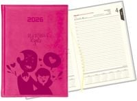 GRAWEROWANY KALENDARZ DZIENNY PREZENT A5 2026 ROK Z IMIENIEM DLA DZIADKA